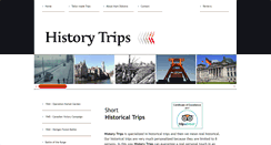 Desktop Screenshot of historytrips.eu